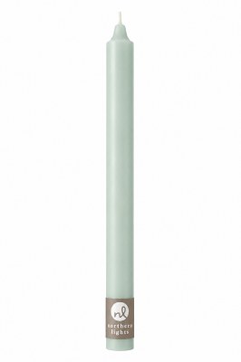 12" Pistachio Green Taper Candle