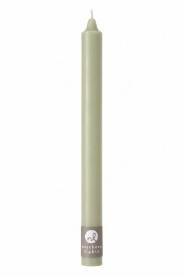 12" Sage Green Taper Candle