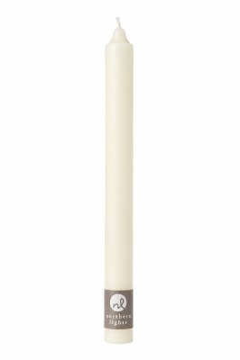 7" Ivory Taper Candle