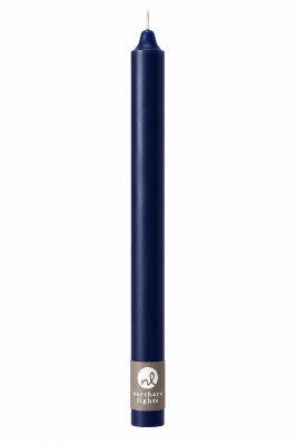 7" Midnight Blue Taper Candle