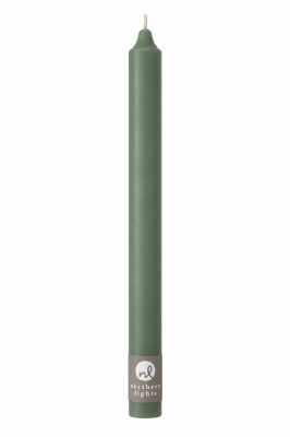 7" Euccalyptus Green Taper Candle