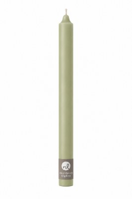7" Sage Green Taper Candle