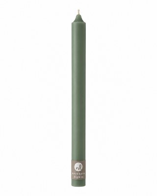 12" Euccalyptus Green Taper Candle