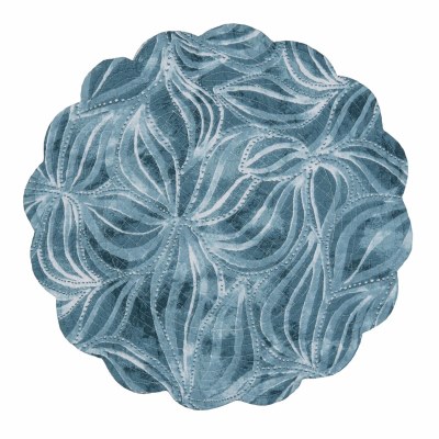 17" Round Azzurra Coastal Placemat