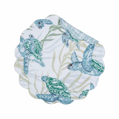 17" Round Cape Canaveral Coastal Placemat