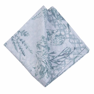 20" Cerulean Breeze Coastal Fabric Napkin