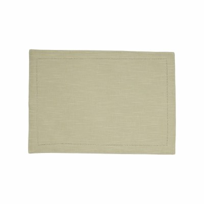 14" x 20" Green Hemstitch Placemat