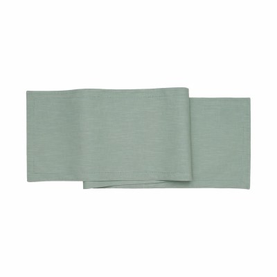 72" Sea Glass Hemstitch Table Runner
