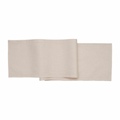 72" Natural Hemstitch Table Runner