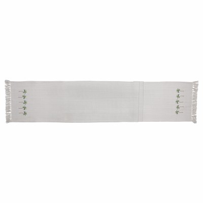 96" Embroidered Palm Tree Table Runner