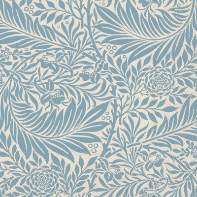 5" Sq Blue Larkspur Beverage Napkins