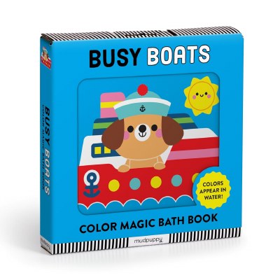Busy Boats Color Magic Children's Bath Book