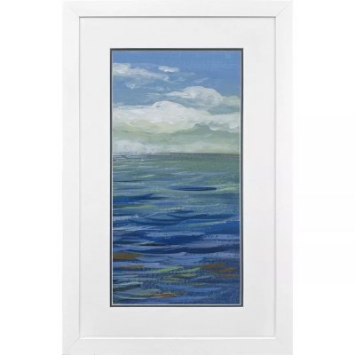 33" x 21" High Clouds Framed Print