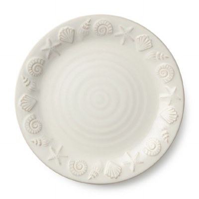 10.5" Cream Coastline Plate
