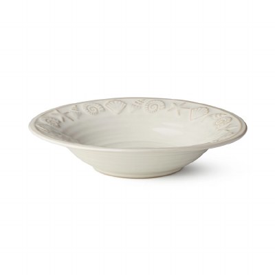 9.5" Cream Coastline Bowl