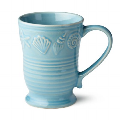 18 Oz Blue Coastline Mug