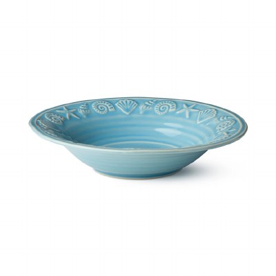 9.5" Blue Coastline Bowl
