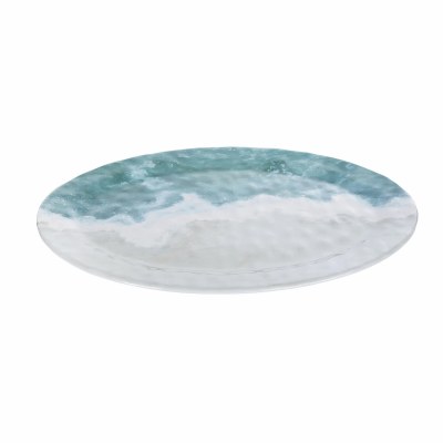 18" Oval Shoreline Melamine Platter