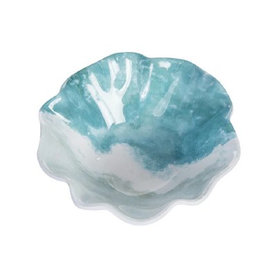 5" Round Shoreline Melamine Bowl