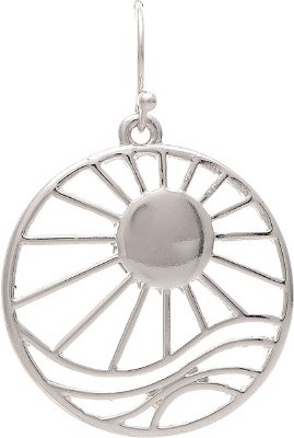 Silver Sunny Beach Day Earrings