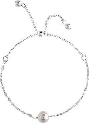Silver Freshwater Pearl Bracelet
