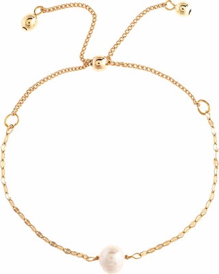 Gold Freshwater Pearl Bracelet