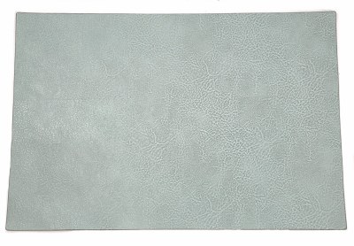 12" x 18" Blue and Green Vegan Leather Reversible Placemat