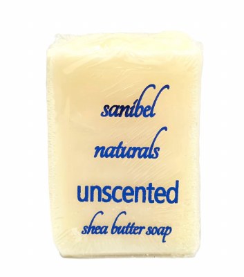 2.25" x 3.25" Unscented Shea Soap Bar