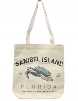 14" x 13" Sanibel Island Tote Bag
