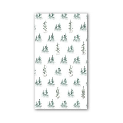8" x 5" Evergreen Guest Towels