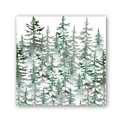 5" Sq Evergreen Beverage Napkins