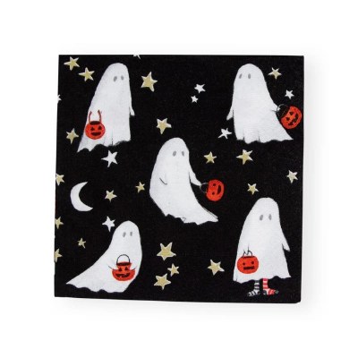 5" Sq Ghouls Night Out Beverage Napkins