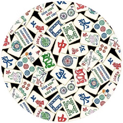 6" Mahjong Silicone Jar Opener