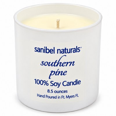 8.5 Oz Southern Pine Soy Candle Jar