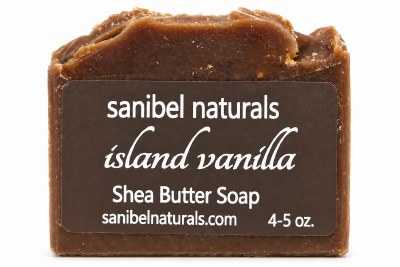 4 Oz Island Vanilla Shea Soap Bar