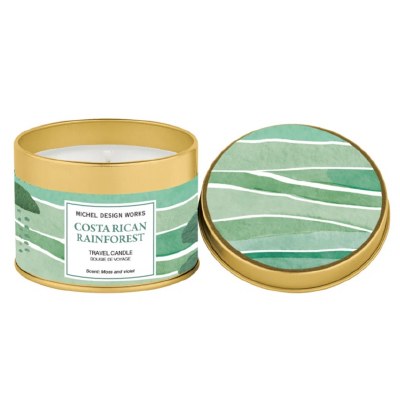 5.5 Oz Costa Rican Rainforest Fragrance Candle Tin
