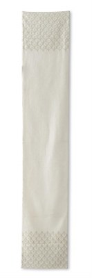 70" Cream Faux Pearl Beaded Table Runner