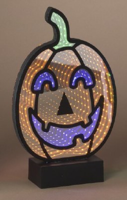 11" LED Pumpkin Inifinity Light