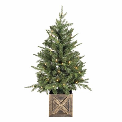 3' LED 50 Light Tree in a Box Base