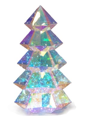 20" LED Iridescent Christmas Tree