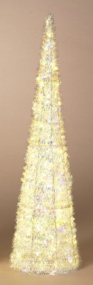 24" LED Twinkle Cone Tree