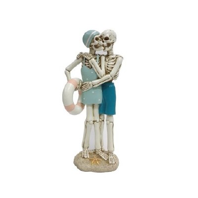 11" Beach Skeleton Couple