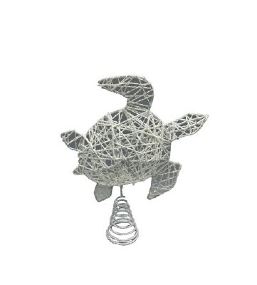 11" LED White Turtle Tree Topper