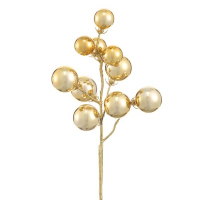 15" Gold Ball Spray