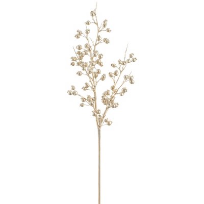 30" Faux Champagne Berries Spray