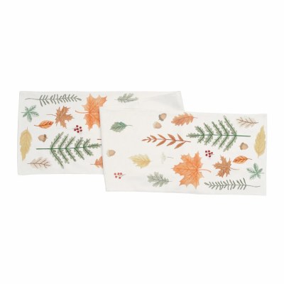 14" x 72" Harvest Leaves Fall & Thanksgiving Table Runner