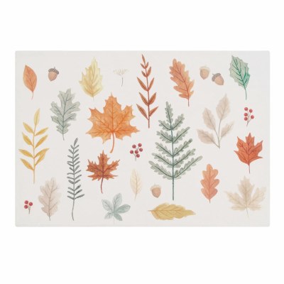 14" x 20" Harvest Leaves Fall & Thanksgiving Placemat