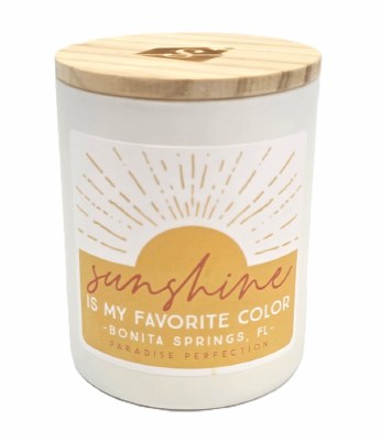 11 Oz Bonita Springs Sunshine Candle Jar