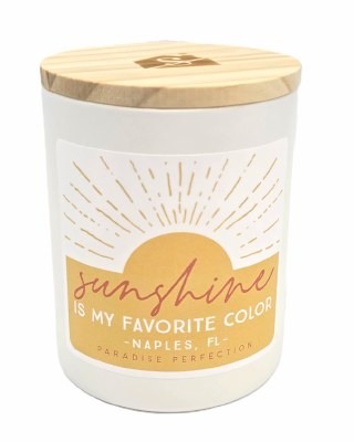 11 Oz Naples Sunshine Candle Jar