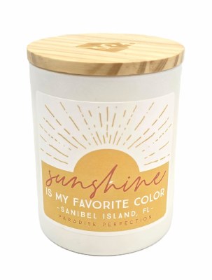 11 Oz Sanibel Isand Sunshine Candle Jar